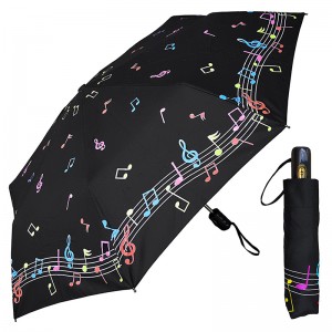 Markkinointituotteet Huippulaatuinen taikuutta muuttava väri sublimointi 3-kertainen sateenvarjo