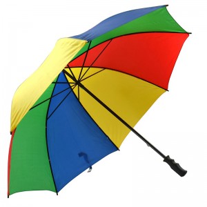 Suuri koko ulkona urheilu sateenvarjo manuaalisesti avoin toiminto golf sateenvarjo